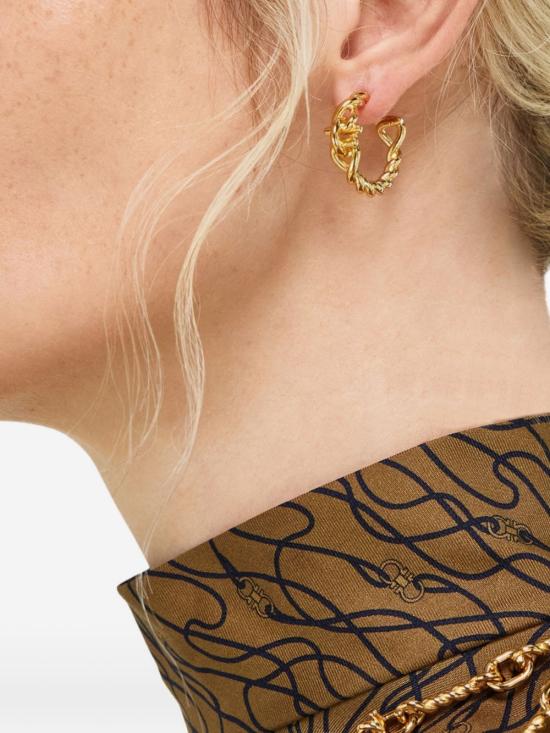 26FW 살바토레 페라가모 이어링 795107760996ORO Gold - SALVATORE FERRAGAMO