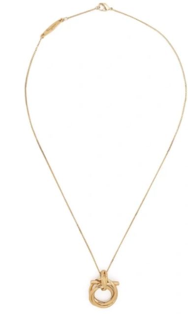26FW 살바토레 페라가모 목걸이/팬던트 751631760551ORO Gold