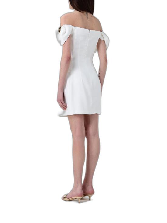 26SS 엘리자베타프랜치 숏 원피스 AB96862E2360 AVORIO - ELISABETTA FRANCHI