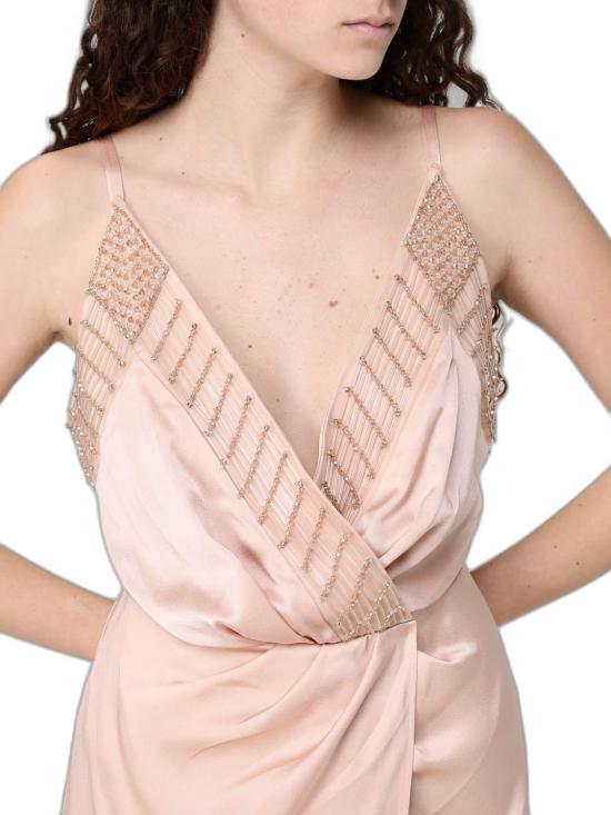 26SS 엘리자베타프랜치 롱 원피스 ABR4862E2EA1 NUDE - ELISABETTA FRANCHI