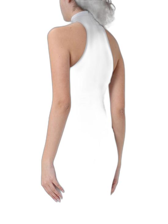 26SS 엘리자베타프랜치 민소매 티셔츠 BO03963E2360 AVORIO - ELISABETTA FRANCHI