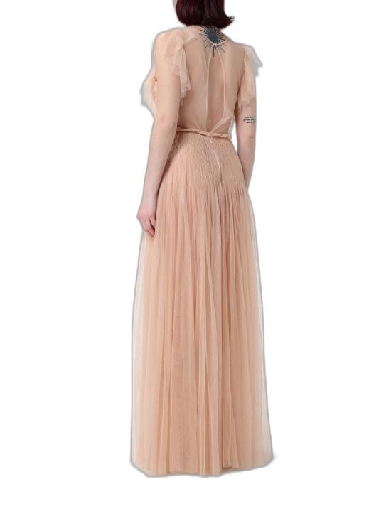 26SS 엘리자베타프랜치 롱 원피스 AR80J62E2EA1 NUDE - ELISABETTA FRANCHI