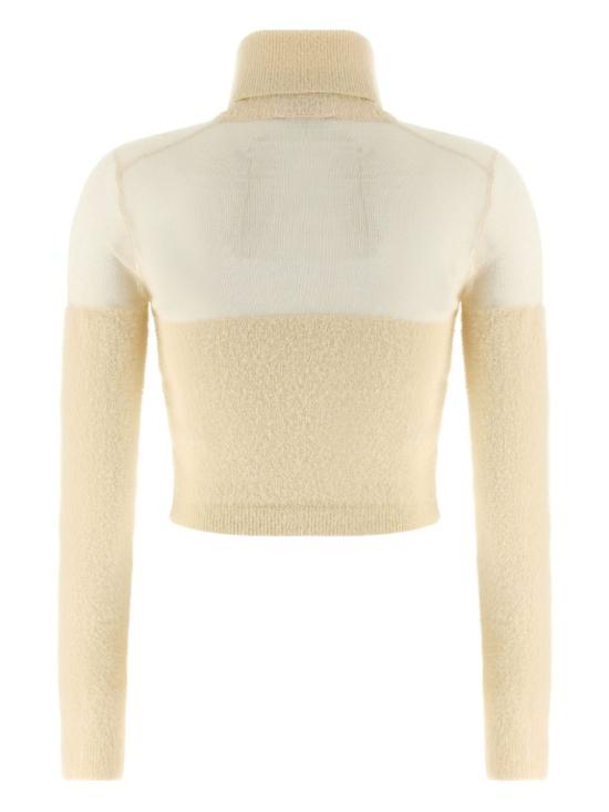 25FW 엘리자베타프랜치 터틀넥 MK54T57E2DZ9 MILK - ELISABETTA FRANCHI