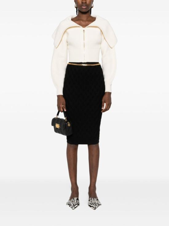 25FW 엘리자베타프랜치 롱 스커트 GK20B56E2110 NERO - ELISABETTA FRANCHI