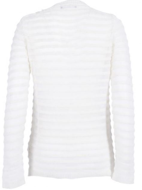 26SS 파비아나 필리피 스웨터 MAD266F102L7680142 White - FABIANA FILIPPI