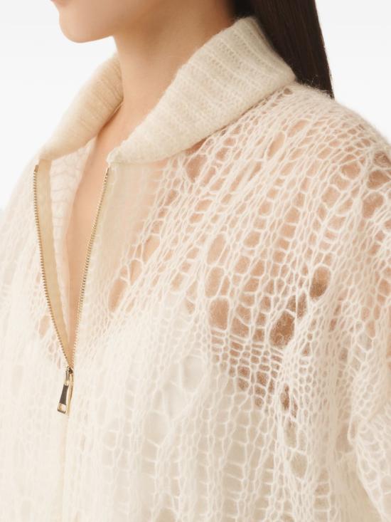 26SS 파비아나 필리피 스웨터 MAD266F123L77625 White - FABIANA FILIPPI