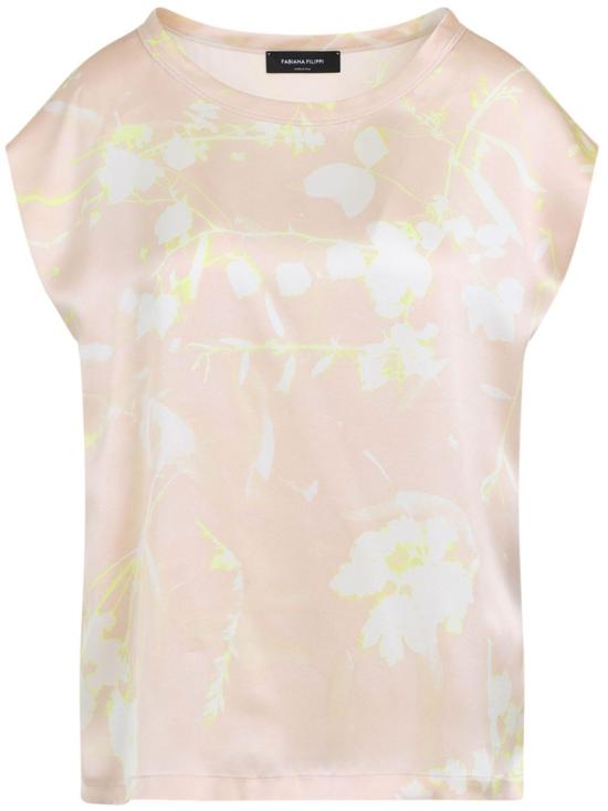 25SS 파비아나 필리피 반팔 티셔츠 TPD265F465D8272186 Beige