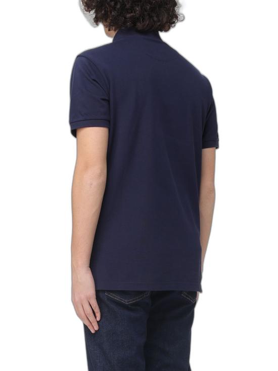 26SS 에트로 로고 코튼 폴로 티셔츠 MRMD0005AU135B0065 Navy blue - ETRO