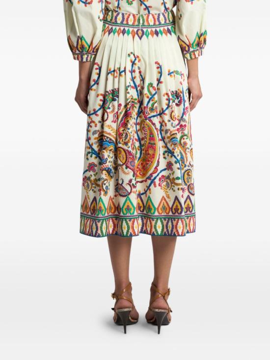 26SS 에트로 미디 스커트 WRFA011299SP5I0X0800 Patterned - ETRO