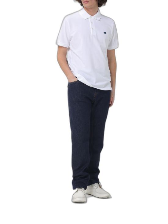 26SS 에트로 로고 코튼 폴로 티셔츠 MRMD0005AU135W0001 White - ETRO