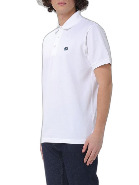 26SS 에트로 로고 코튼 폴로 티셔츠 MRMD0005AU135W0001 White - ETRO