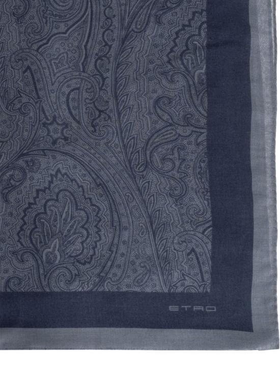 26SS 에트로 머플러/스카프 MATA0038AV917B0959 Navy blue - ETRO