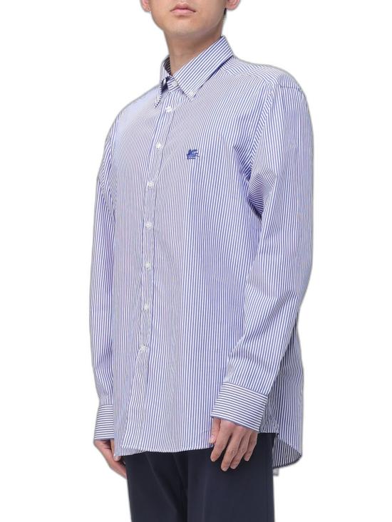 26SS 에트로 긴팔 셔츠 MRIB000499TR5B0S8461 Blue - ETRO