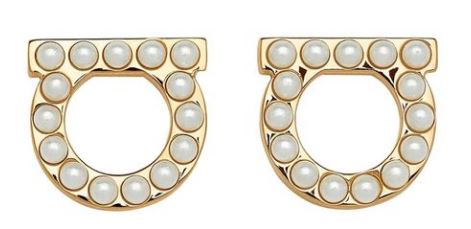 26FW 살바토레 페라가모 이어링 696581760125CREAM Gold