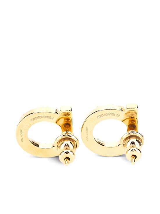 26FW 살바토레 페라가모 이어링 696581760125CREAM Gold - SALVATORE FERRAGAMO
