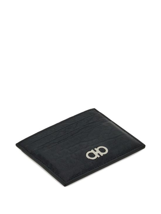 26SS 살바토레 페라가모 간치니 크레딧 카드 홀더 661749788738NERO - SALVATORE FERRAGAMO