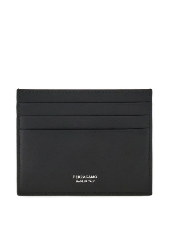26SS 살바토레 페라가모 간치니 크레딧 카드 홀더 661749788738NERO - SALVATORE FERRAGAMO
