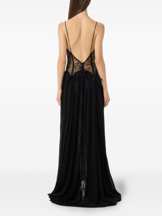 26SS 블루마린 미디 원피스 P644A426AN0990 BLACK - BLUMARINE