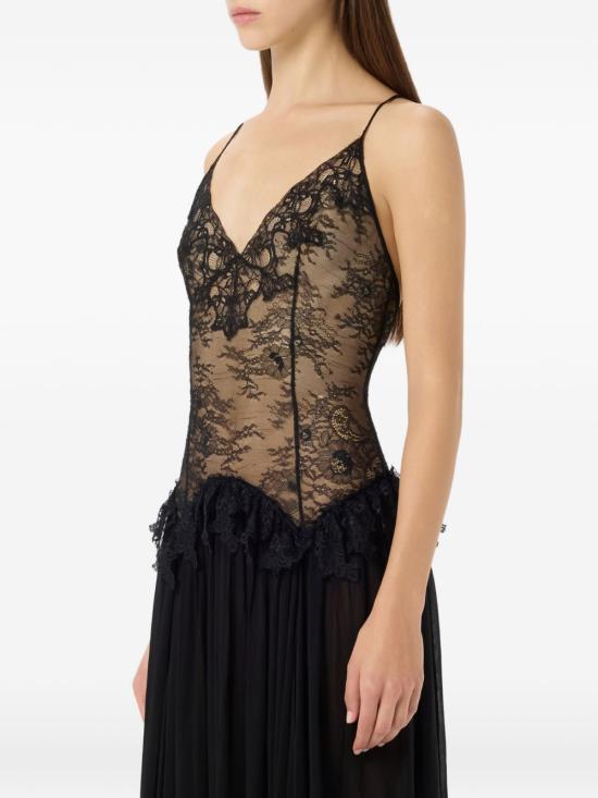 26SS 블루마린 미디 원피스 P644A426AN0990 BLACK - BLUMARINE