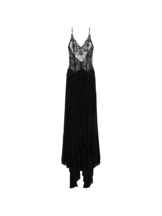 26SS 블루마린 미디 원피스 P644A426AN0990 BLACK