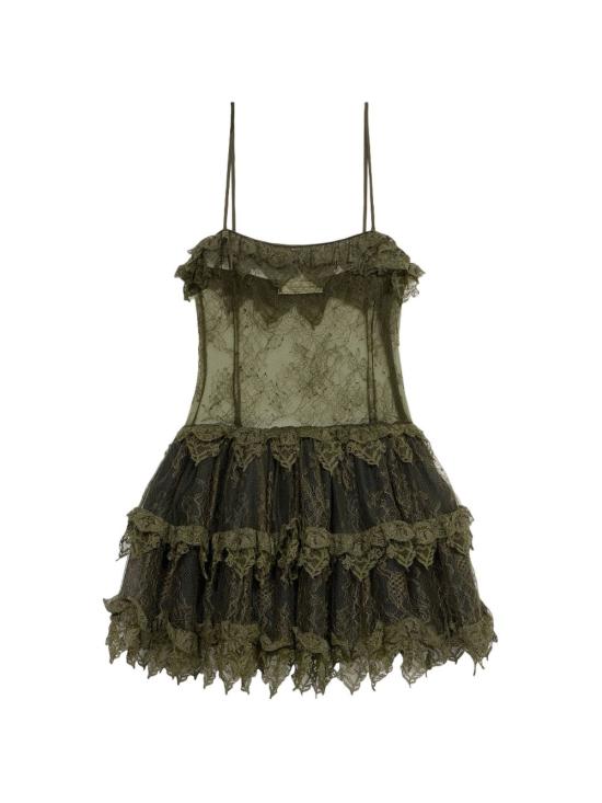 26SS 블루마린 미디 원피스 P644A437AN0519 BRONZE GREEN