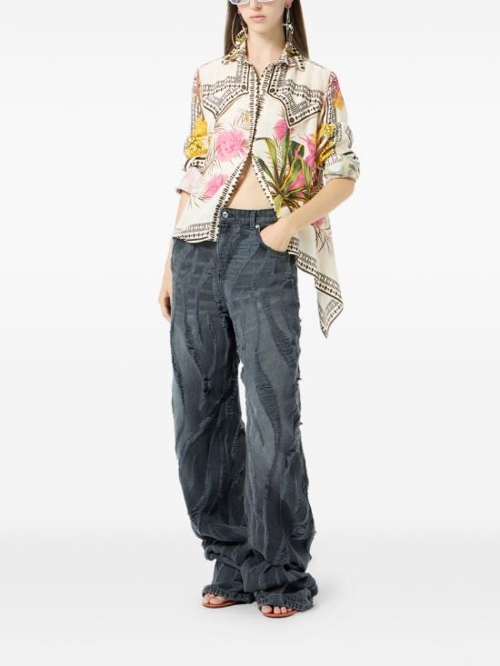 26SS 블루마린 셔츠 P622C434AF8177 AMBERLIGHT - BLUMARINE