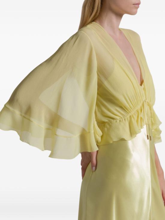 26SS 알베르타 페레티 미디 원피스 261U040616270024 GIALLO - ALBERTA FERRETTI
