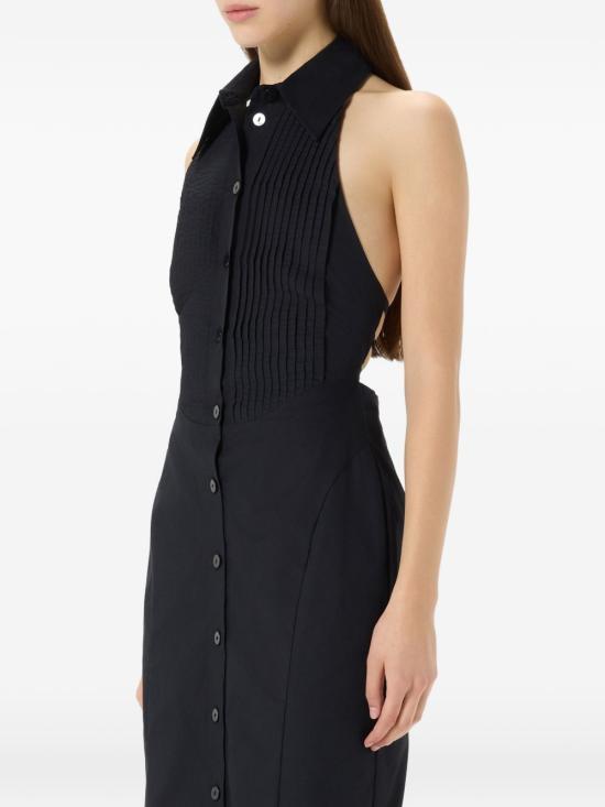 26SS 블루마린 미디 원피스 P622A817AN0990 BLACK - BLUMARINE