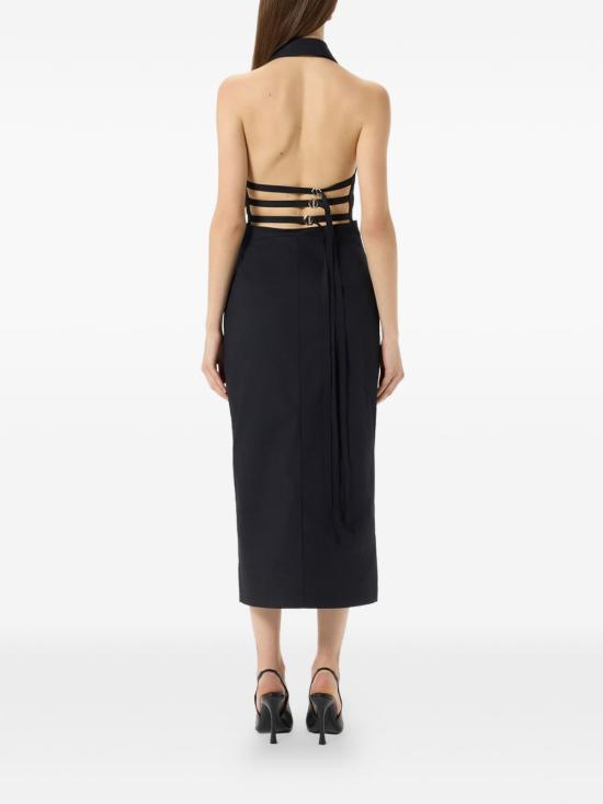26SS 블루마린 미디 원피스 P622A817AN0990 BLACK - BLUMARINE