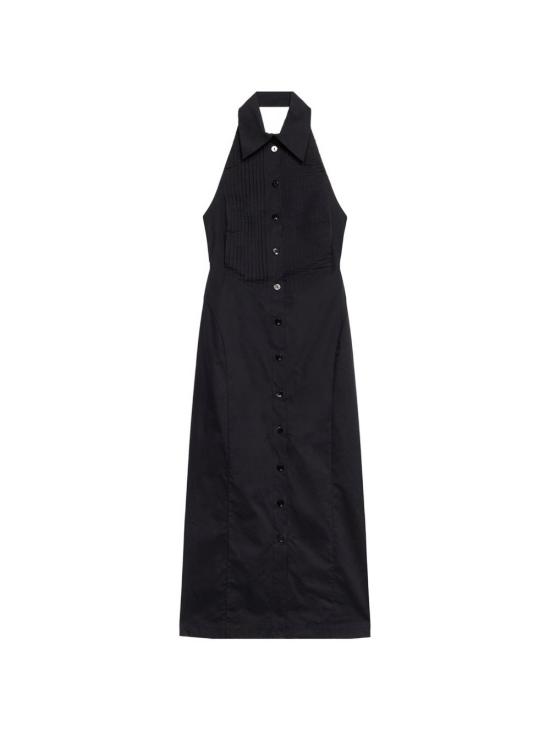 26SS 블루마린 미디 원피스 P622A817AN0990 BLACK