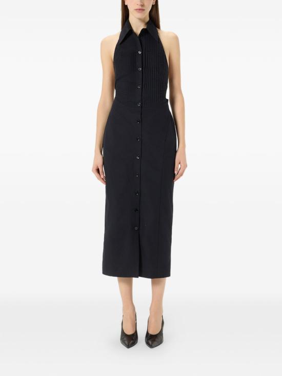 26SS 블루마린 미디 원피스 P622A817AN0990 BLACK - BLUMARINE