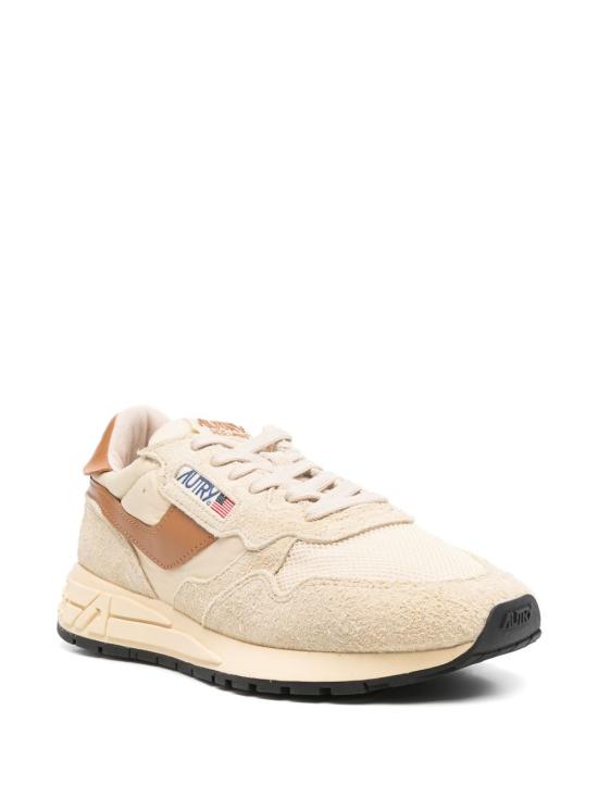 26SS 오트리 릴윈드 로우 나일론 스웨이드 스니커즈 WWLMUT10ECRU Beige - AUTRY
