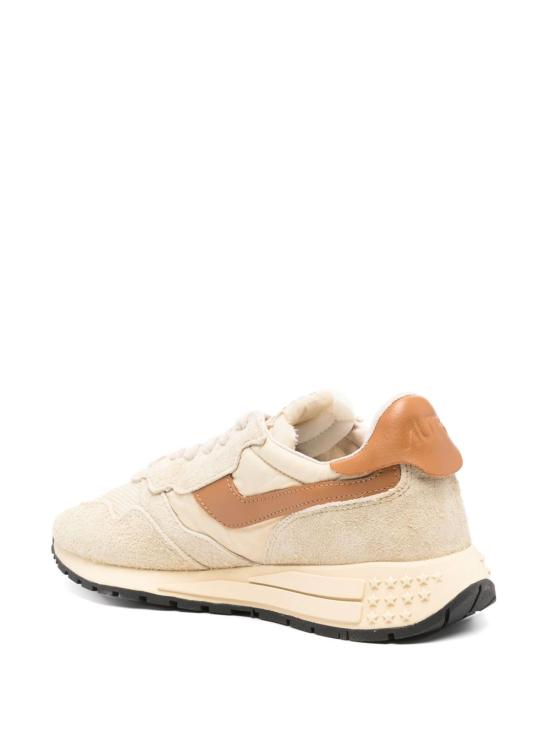 26SS 오트리 릴윈드 로우 나일론 스웨이드 스니커즈 WWLMUT10ECRU Beige - AUTRY