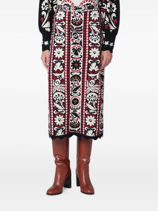 25FW 팜 리오 롱 스커트 34091325122 Patterned