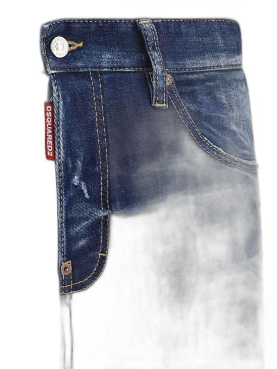 26SS 디스퀘어드2 스트레이트 팬츠 S71LB1718D30010470 Blue - DSQUARED2
