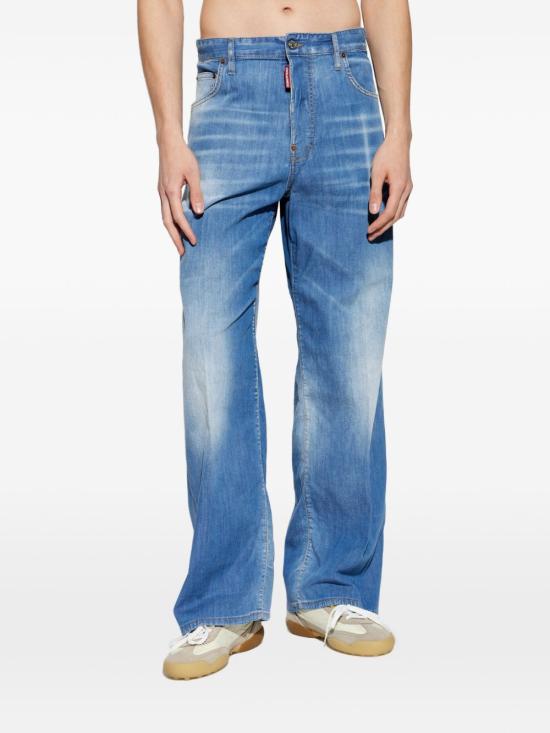 26SS 디스퀘어드2 스트레이트 팬츠 S71LB1758S30341470 Light Blue - DSQUARED2