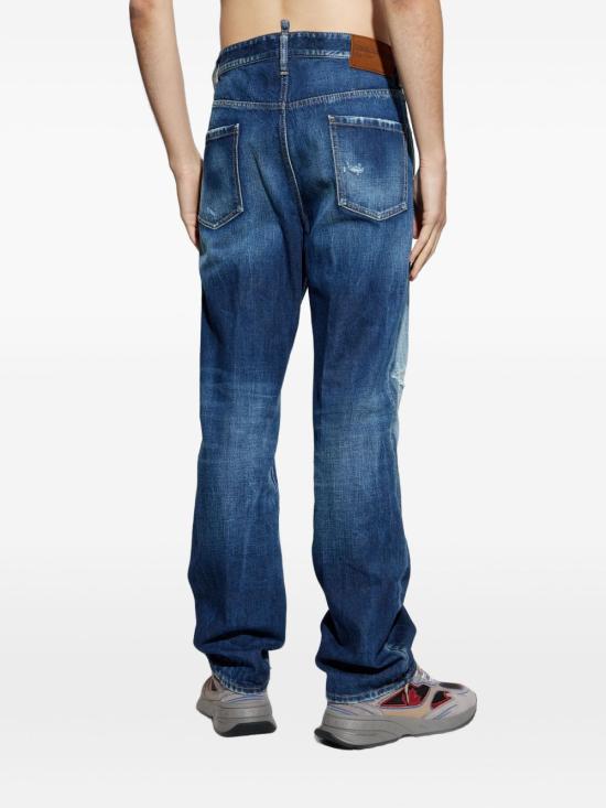 25FW 디스퀘어드2 데님 팬츠 S71LB1707D30011470 Blue - DSQUARED2