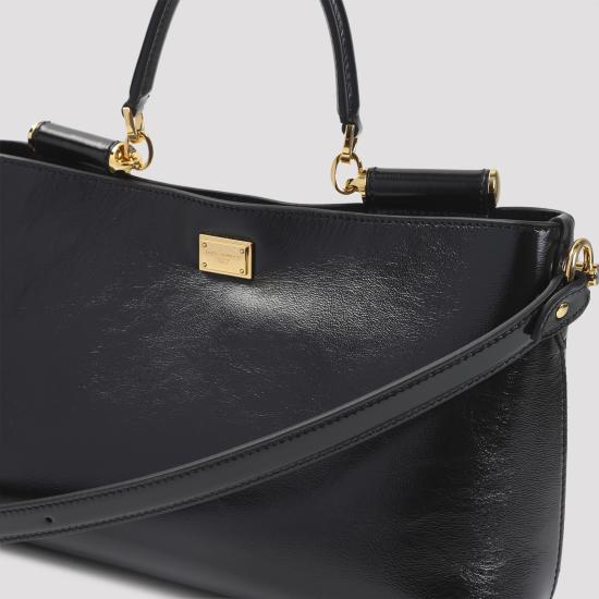 26FW 돌체앤가바나 Medium Vittoria calfskin 핸드백 BB7896AZ00080999 NERO - DOLCE & GABBANA
