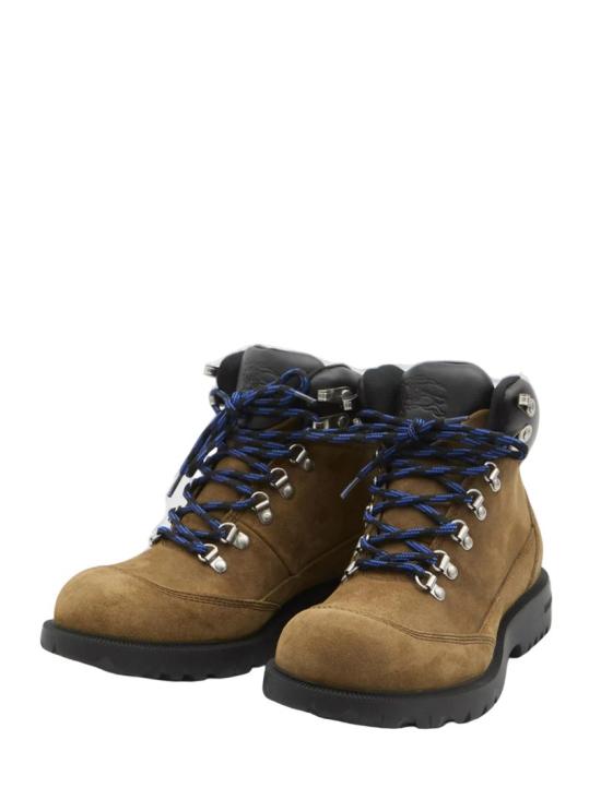 25FW 버버리 스웨이드 무어 하이킹 부츠 8111672C1824 Brown - BURBERRY
