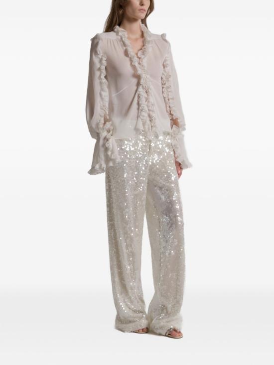 26SS 알베르타 페레티 스트레이트 팬츠 261U032416450003 AVORIO - ALBERTA FERRETTI