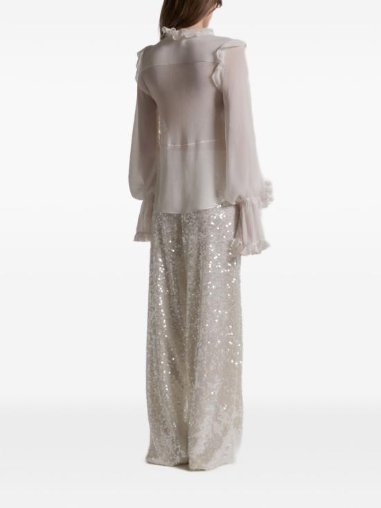 26SS 알베르타 페레티 스트레이트 팬츠 261U032416450003 AVORIO - ALBERTA FERRETTI