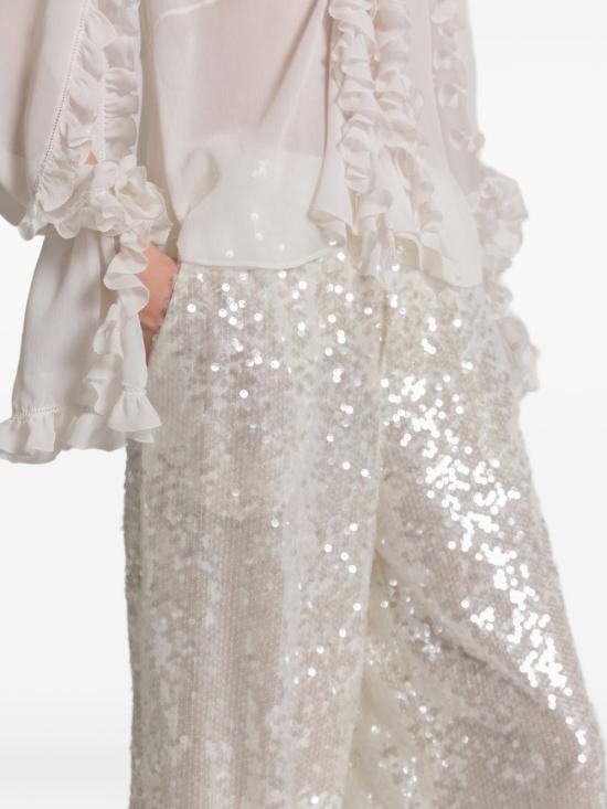 26SS 알베르타 페레티 스트레이트 팬츠 261U032416450003 AVORIO - ALBERTA FERRETTI