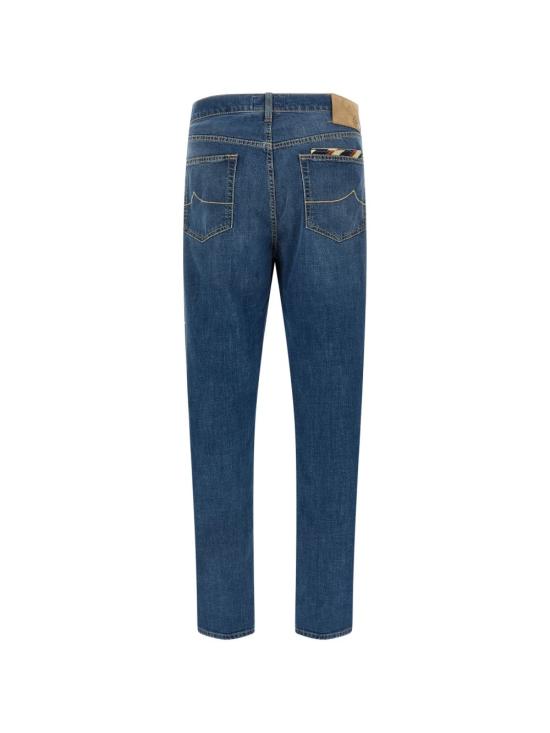 26SS 야콥코헨 스트레이트 팬츠 JUMQE031034S3736V1200D MEDIUM BLUE - JACOB COHËN