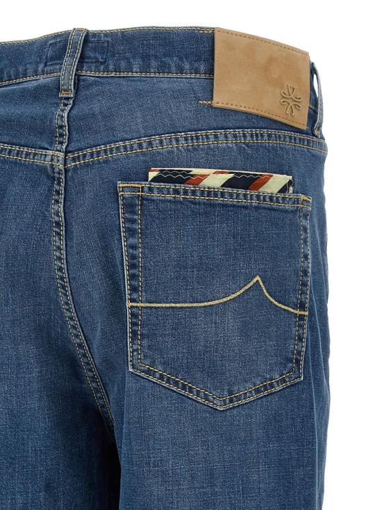 26SS 야콥코헨 스트레이트 팬츠 JUMQE031034S3736V1200D MEDIUM BLUE - JACOB COHËN