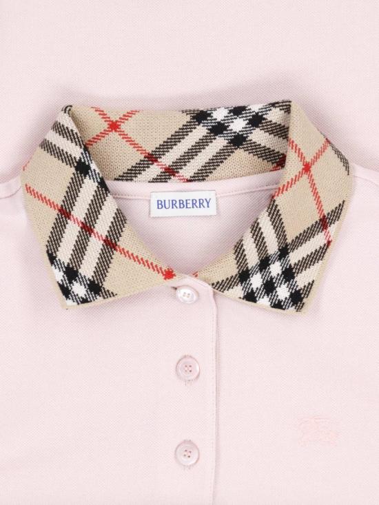 26FW 버버리 폴로 티셔츠 8130334C2989 Pink - BURBERRY