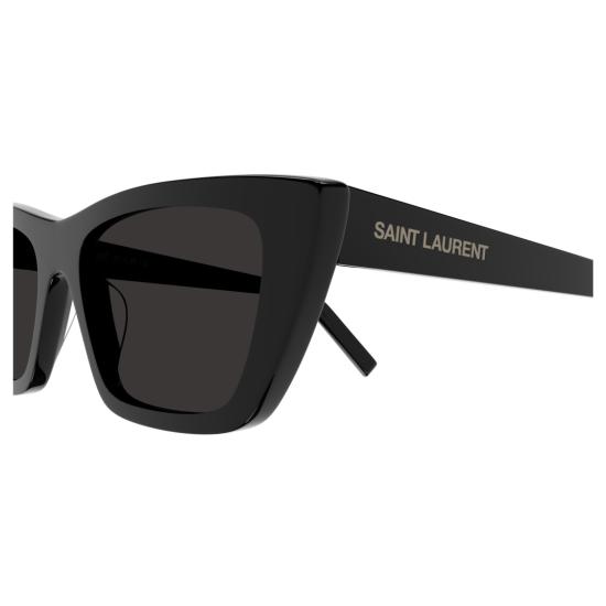 25FW 생로랑 선글라스 재활용 아세테이트 소재의 각진 캣아이 - SAINT LAURENT
