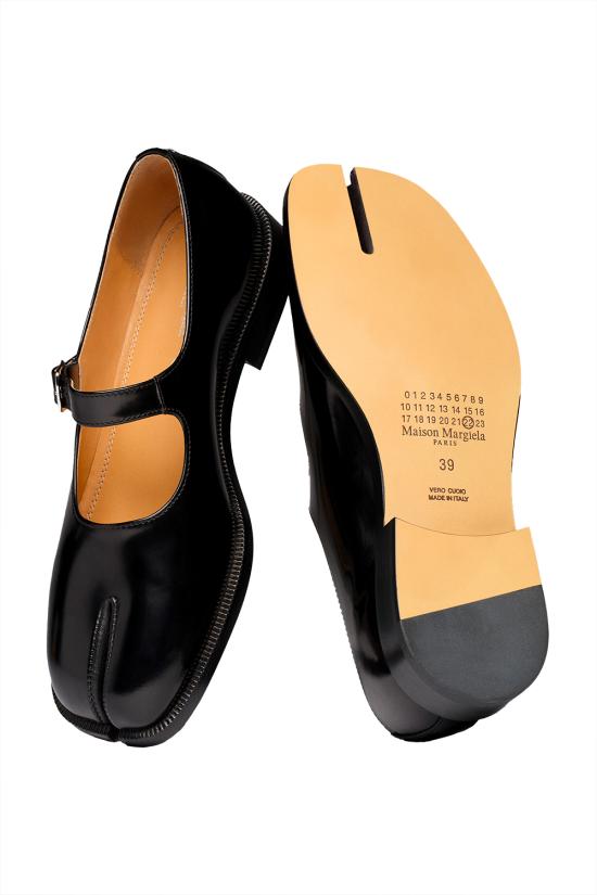 26FW 마르지엘라 타비 메리 제인 S39WL0119PS679 T8013 BLACK - MAISON MARGIELA