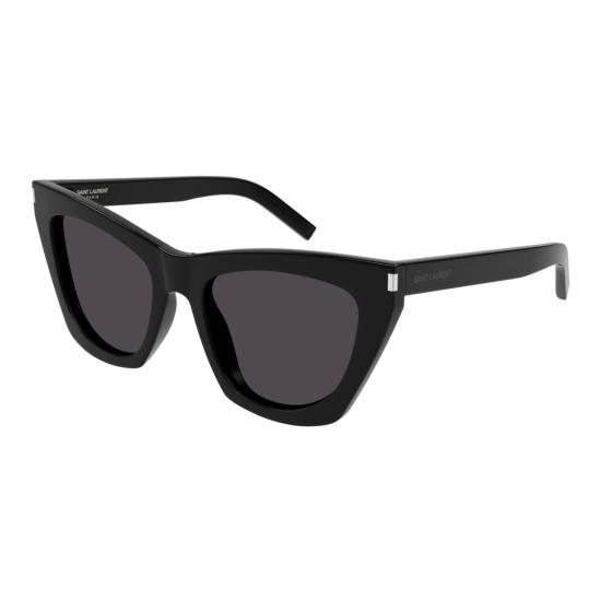 25FW 생로랑 선글라스 재활용 아세테이트 프레임의 오버사이즈 캣아이 - SAINT LAURENT