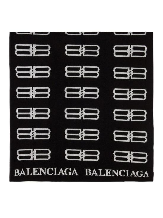 25FW 발렌시아가 머플러/스카프 7192294C6B81077 Black - BALENCIAGA