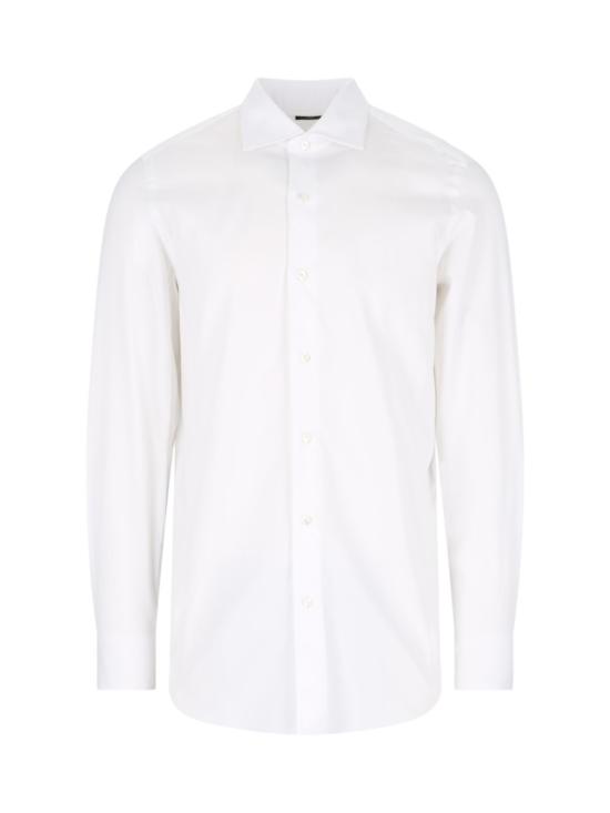 26FW 피나모레 긴팔 셔츠 C0217 MILANO ZANTE01 White
